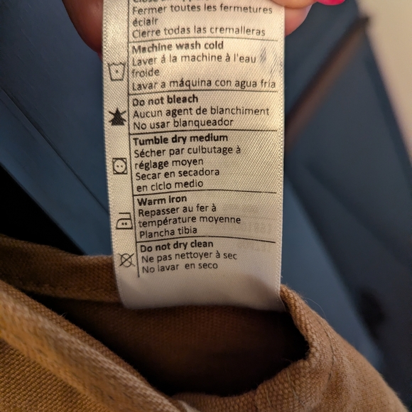 Carhartt Men's Firm Duck Bib Overall Size 32x30 - Picture 9 of 9